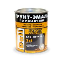 Грунт-эмаль по ржавчине 3 в 1 'DALI' зеленый мох (RAL 6005) 2 л 'РОГНЕДА'