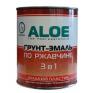 Грунт-эмаль  3 в 1 'ALOE' Красный 0,8 кг жидкий пластик